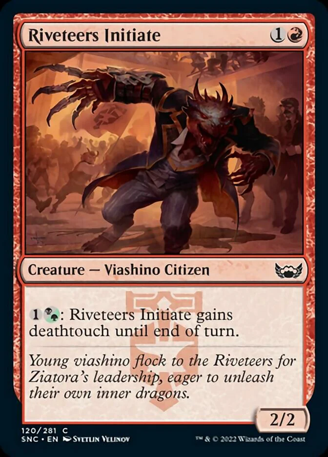 Riveteers Initiate (SNC-120) - Streets of New Capenna [Common]