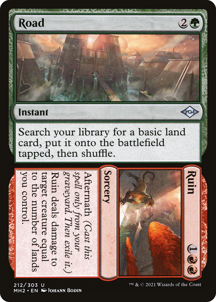 Road // Ruin (MH2-212) - Modern Horizons 2 [Uncommon]