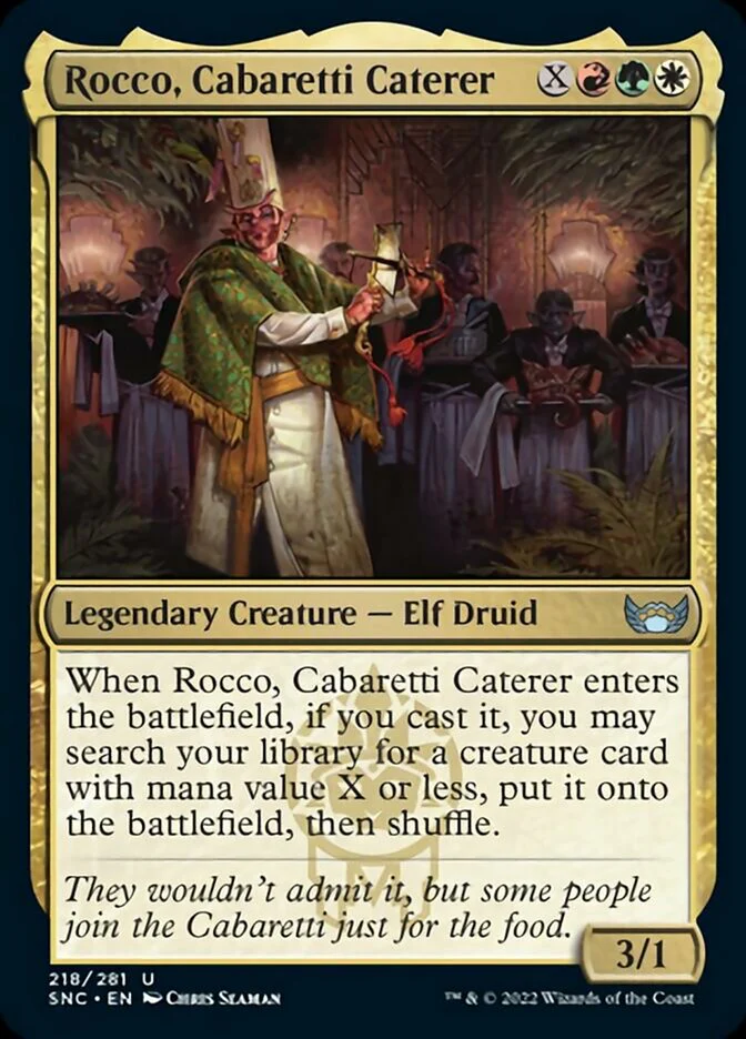 Rocco, Cabaretti Caterer (SNC-218) - Streets of New Capenna [Uncommon]