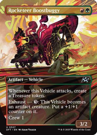 Rocketeer Boostbuggy (Borderless) (DFT-327) - Aetherdrift [Uncommon]