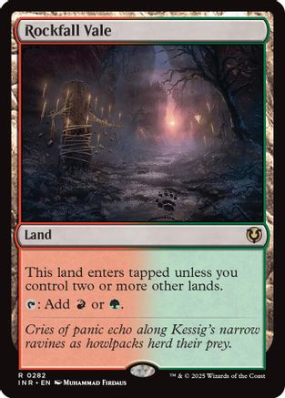 Rockfall Vale (INR-282) - Innistrad Remastered [Rare]