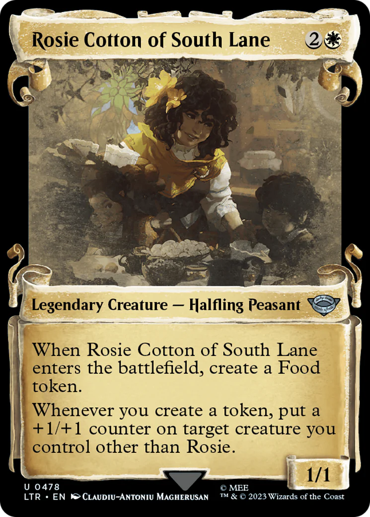 Rosie Cotton of South Lane (LTR-478) - The Lord of the Rings: Tales of Middle-earth: (Showcase) Scroll [Uncommon]