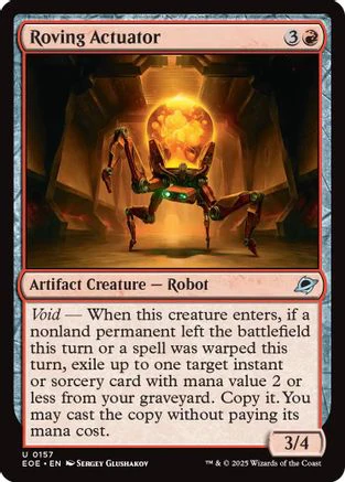 Roving Actuator (EOE-157) - Edge of Eternities Foil [Uncommon]