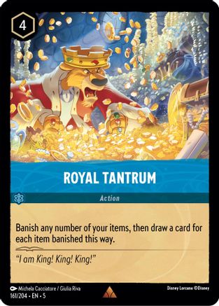 Royal Tantrum (161/204) - Shimmering Skies  [Rare]