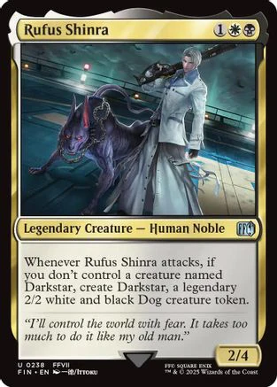 Rufus Shinra (FIN-238) - FINAL FANTASY [Uncommon]
