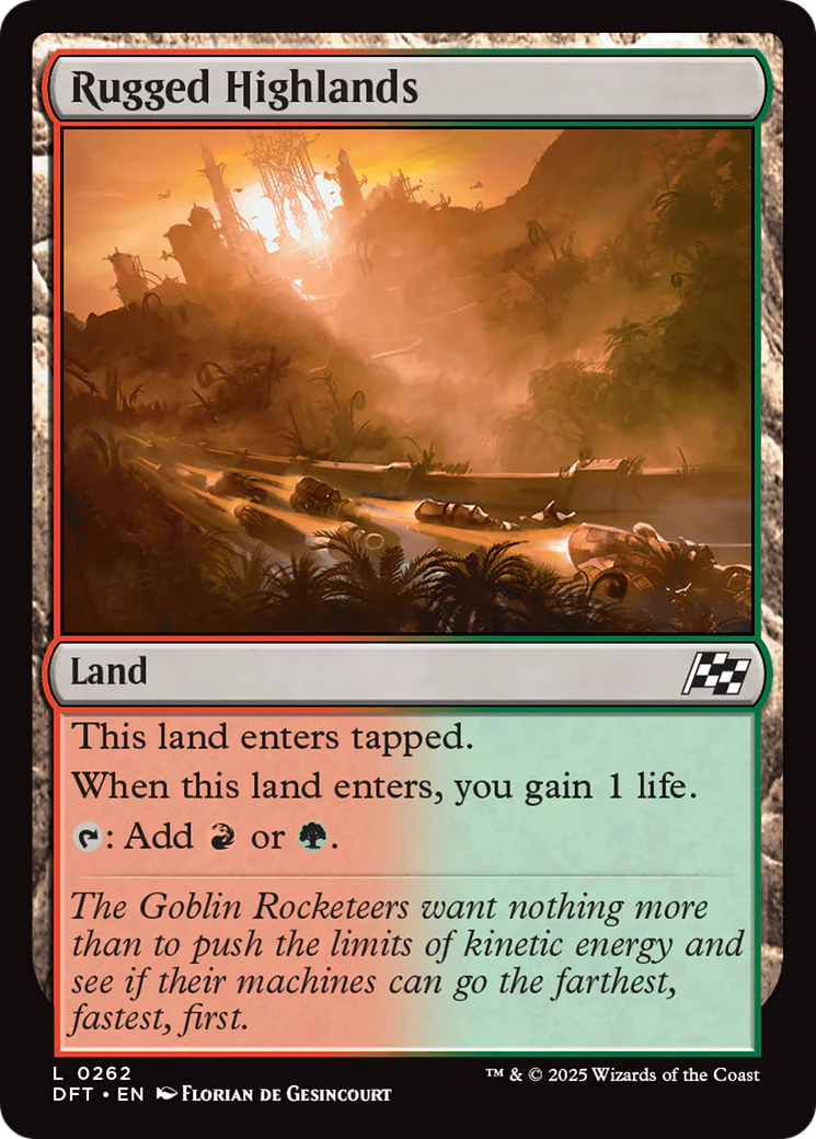 Rugged Highlands (DFT-262) - Aetherdrift [Common]
