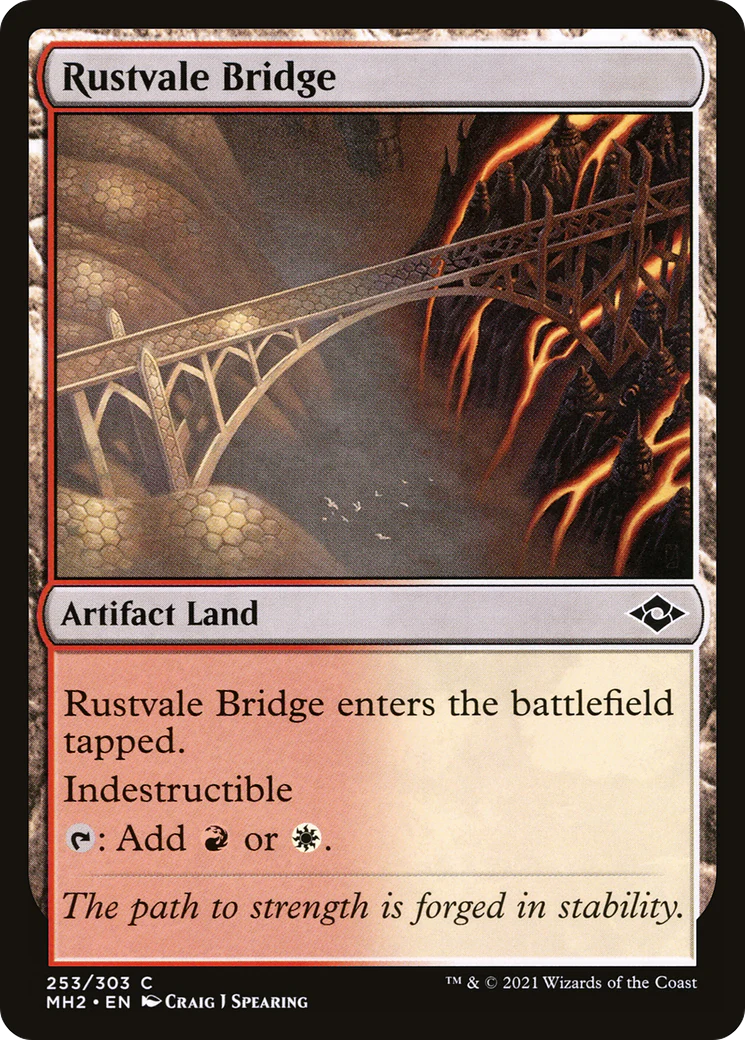 Rustvale Bridge (MH2-253) - Modern Horizons 2 [Common]