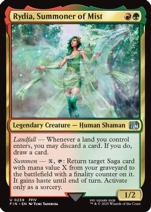 Rydia, Summoner of Mist (FIN-239) - FINAL FANTASY [Uncommon]