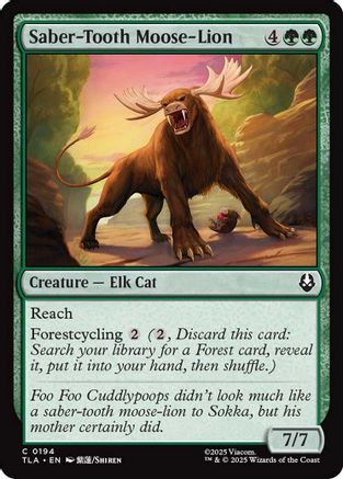 Saber-Tooth Moose-Lion (TLA-194) - Avatar: The Last Airbender [Common]