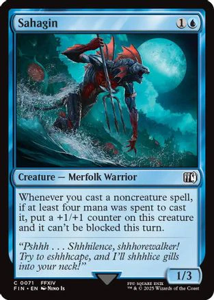 Sahagin (FIN-071) - FINAL FANTASY Foil [Common]