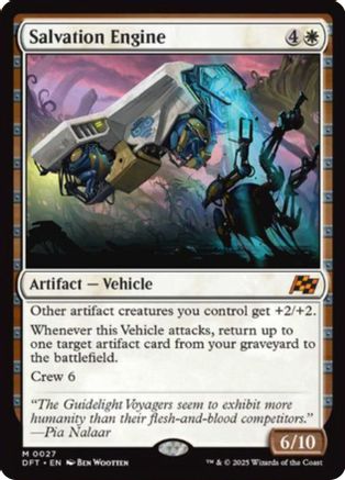 Salvation Engine (DFT-027) - Aetherdrift Foil [Mythic]