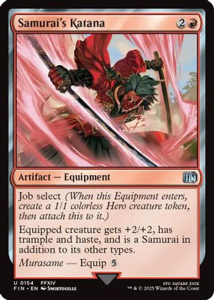 Samurai's Katana (FIN-154) - FINAL FANTASY [Uncommon]