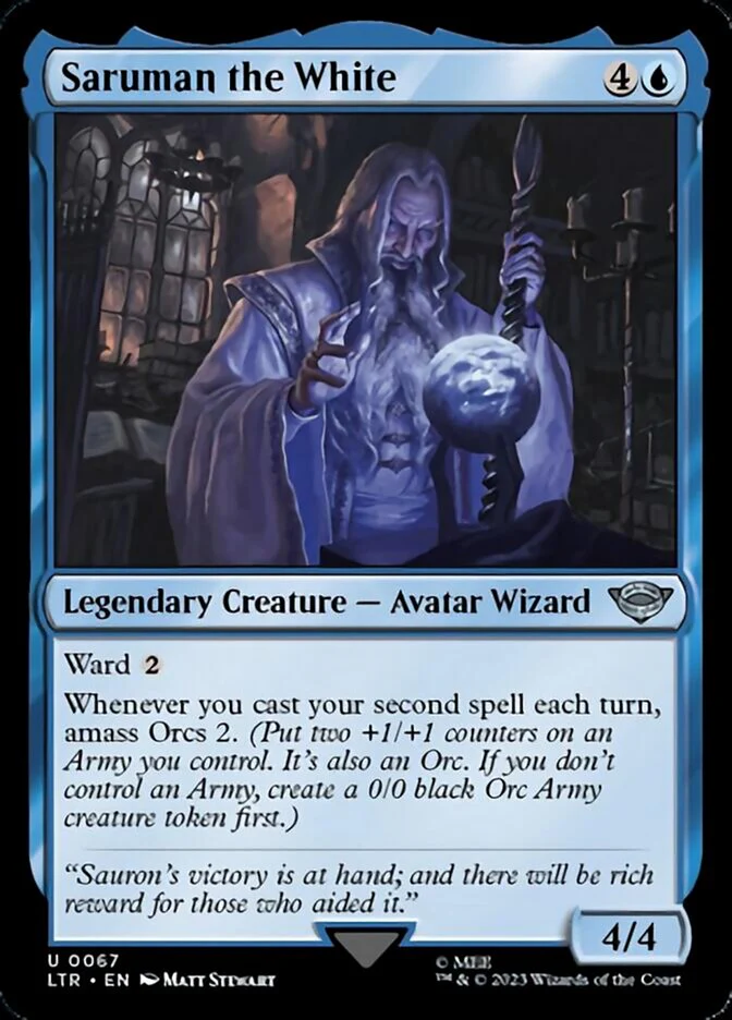 Saruman the White (LTR-067) - The Lord of the Rings: Tales of Middle-earth [Uncommon]