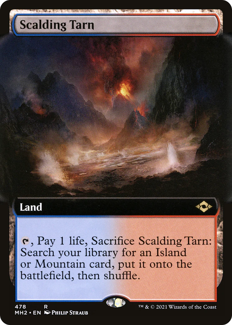 Scalding Tarn (MH2-478) - Modern Horizons 2: (Extended Art) [Rare]