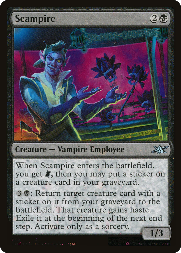 Scampire (UNF-375) - Unfinity Galaxy Foil [Uncommon]