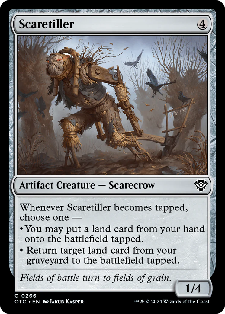 Scaretiller (OTC-266) - Outlaws of Thunder Junction Commander [Common]