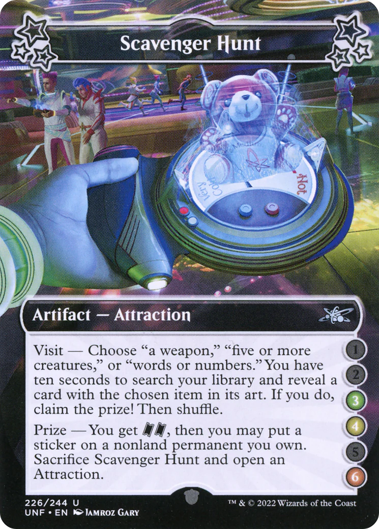 Scavenger Hunt (UNF-226D) - Unfinity Foil [Uncommon]