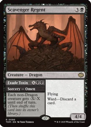 Scavenger Regent (TDM-090) - Tarkir: Dragonstorm Foil [Rare]
