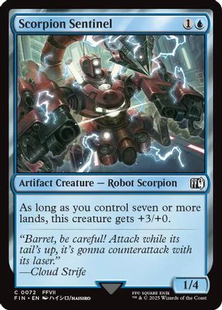 Scorpion Sentinel (FIN-072) - FINAL FANTASY [Common]