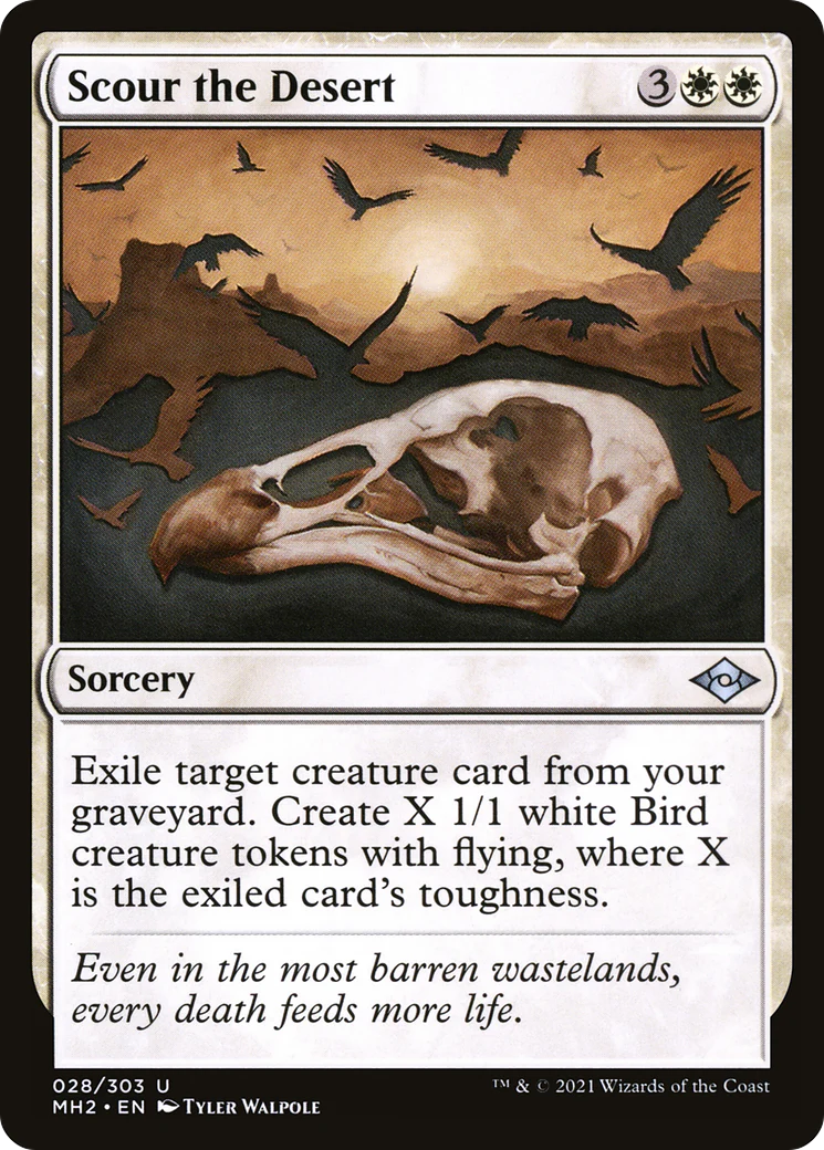Scour the Desert (MH2-028) - Modern Horizons 2 [Uncommon]