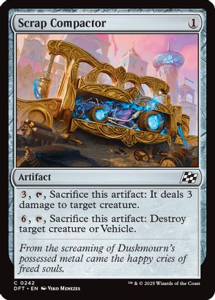 Scrap Compactor (DFT-242) - Aetherdrift Foil [Common]