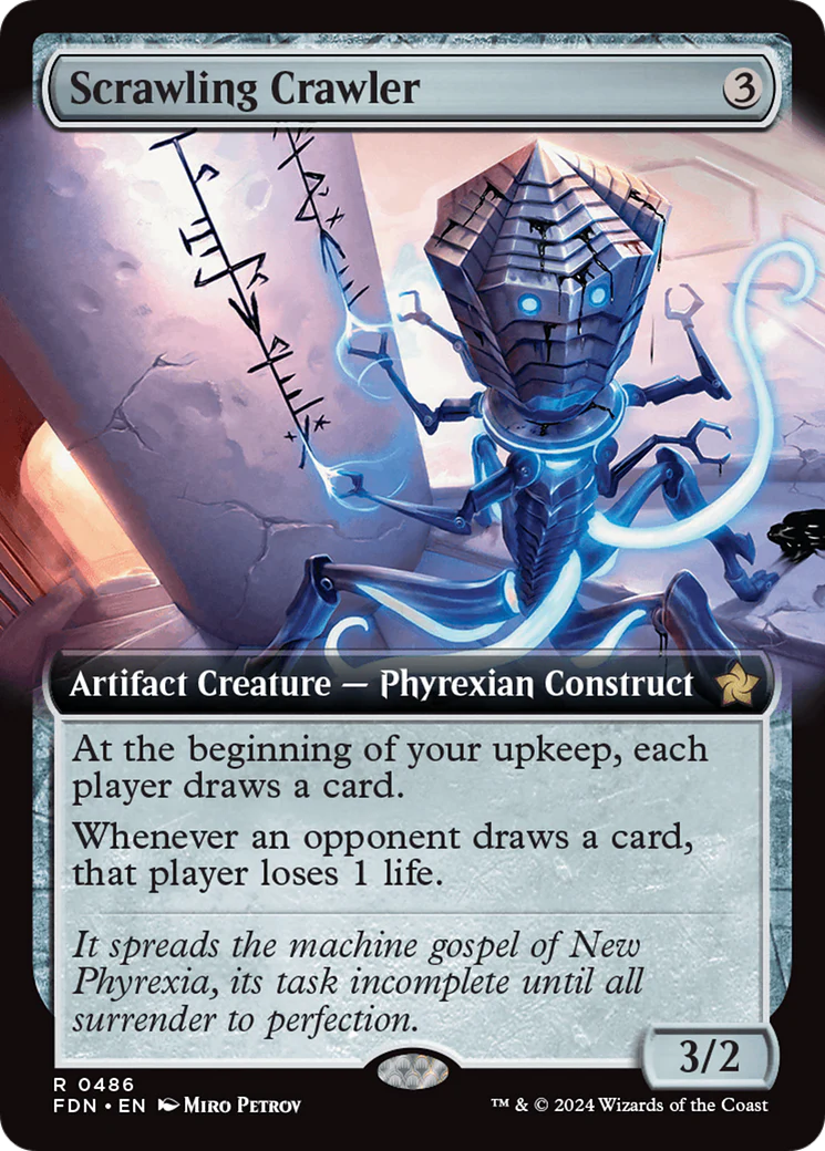 Scrawling Crawler (FDN-486) - Foundations: (Extended Art) [Rare]