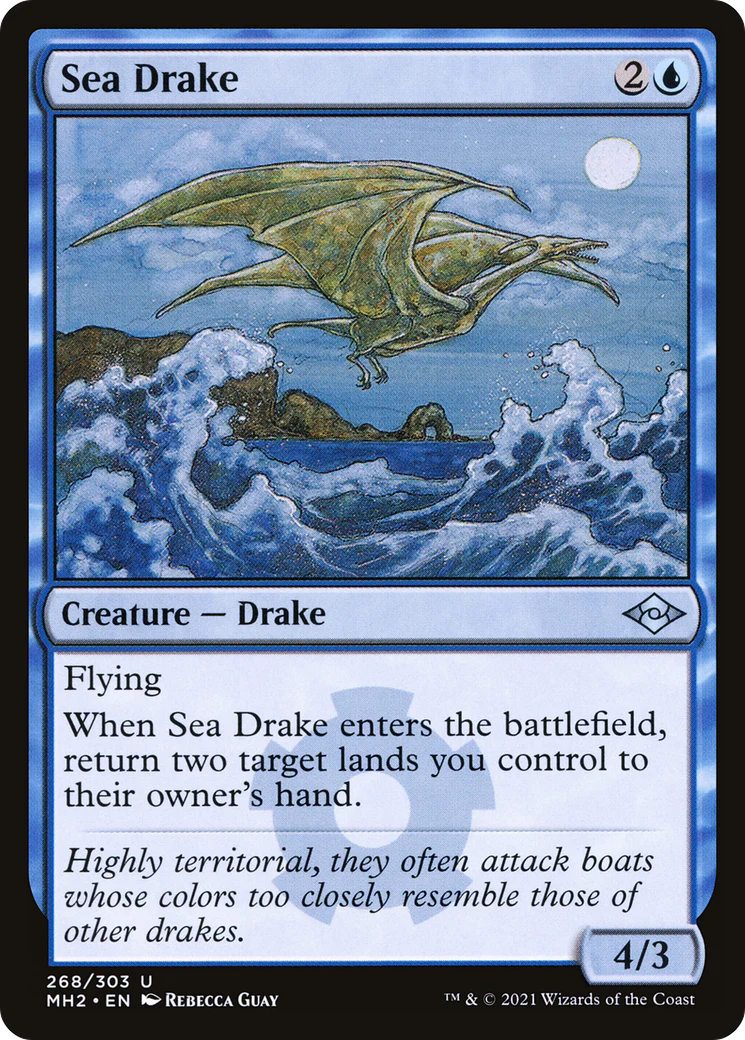 Sea Drake (MH2-268) - Modern Horizons 2 [Uncommon]
