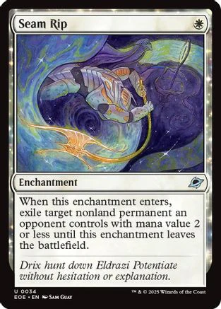 Seam Rip (EOE-034) - Edge of Eternities Foil [Uncommon]
