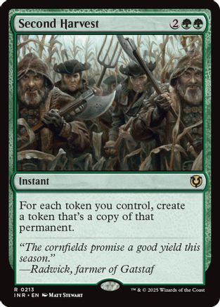 Second Harvest (INR-213) - Innistrad Remastered Foil [Rare]