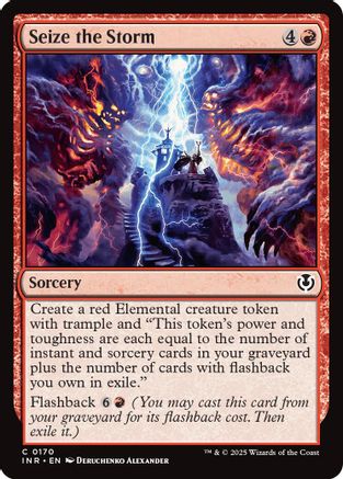 Seize the Storm (INR-170) - Innistrad Remastered Foil [Common]