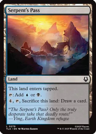 Serpent's Pass (TLA-279) - Avatar: The Last Airbender [Land]