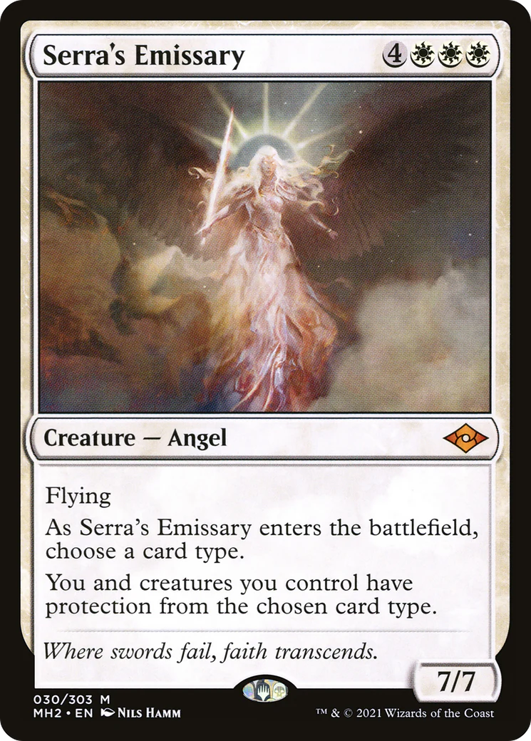 Serra's Emissary (MH2-030) - Modern Horizons 2 [Mythic]