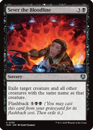 Sever the Bloodline (INR-130) - Innistrad Remastered [Uncommon]