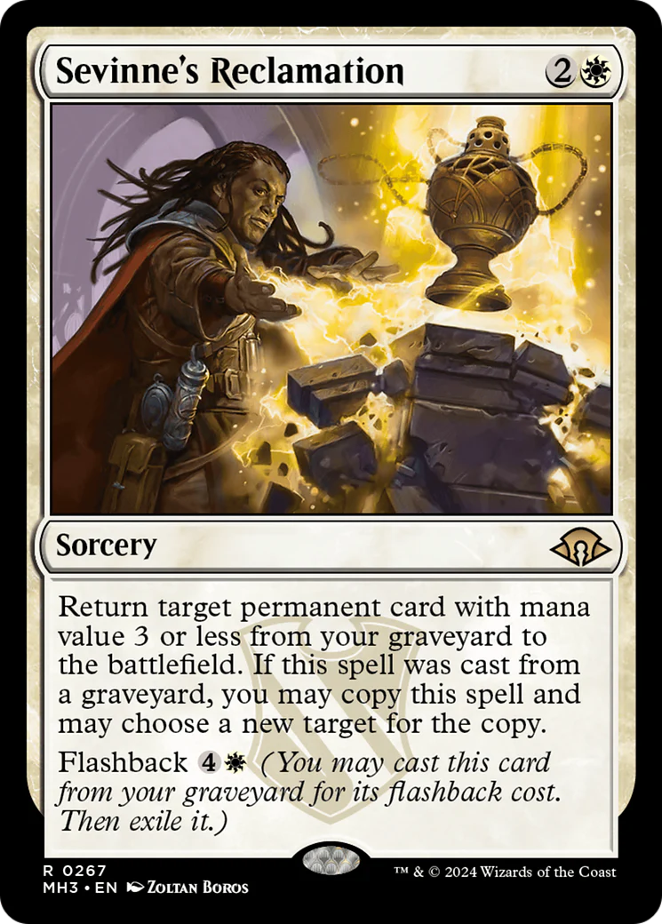 Sevinne's Reclamation (MH3-267) - Modern Horizons 3 [Rare]