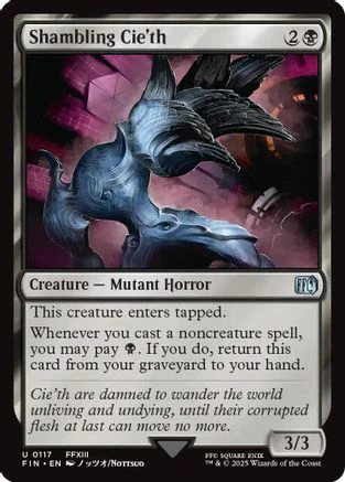 Shambling Cie'th (FIN-117) - FINAL FANTASY Foil [Uncommon]