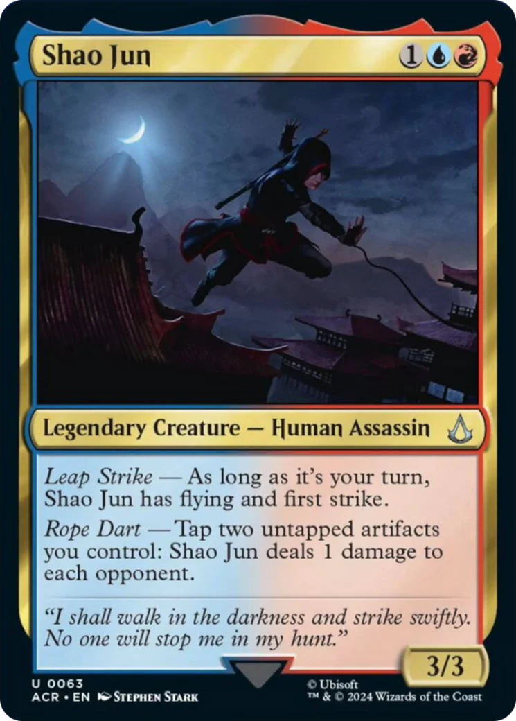 Shao Jun (ACR-063) - Assassin's Creed [Uncommon]