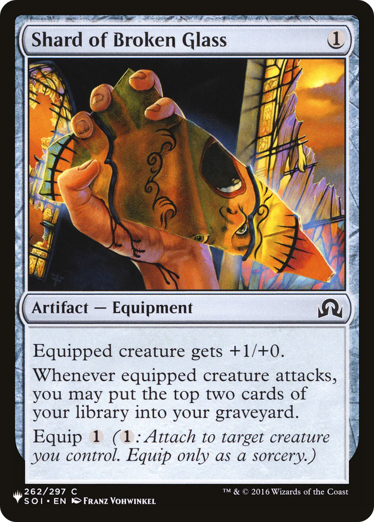 Shard of Broken Glass (PLST-SOI-262) - The List [Common]