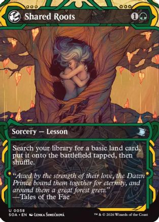 Shared Roots (SOA-058) - Secrets of Strixhaven: Mystical Archive [Uncommon]