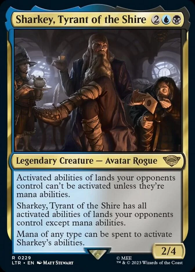 Sharkey, Tyrant of the Shire (LTR-229) - The Lord of the Rings: Tales of Middle-earth [Rare]