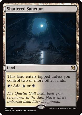 Shattered Sanctum (INR-283) - Innistrad Remastered Foil [Rare]