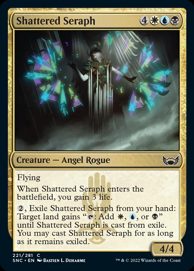 Shattered Seraph (SNC-221) - Streets of New Capenna [Common]