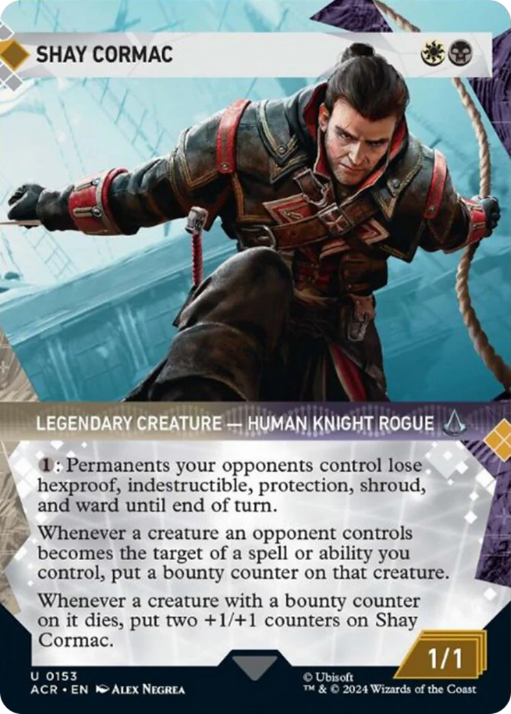 Shay Cormac (ACR-153) - Assassin's Creed: (Showcase) (Borderless) [Uncommon]
