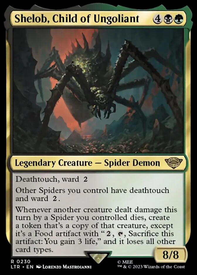 Shelob, Child of Ungoliant (LTR-230) - The Lord of the Rings: Tales of Middle-earth [Rare]
