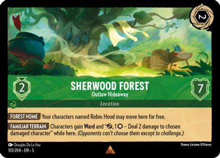 Sherwood Forest - Outlaw Hideaway (101/204) - Shimmering Skies  [Rare]