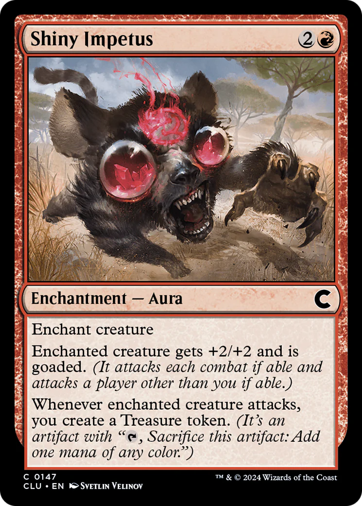 Shiny Impetus (CLU-147) - Ravnica: Clue Edition [Common]