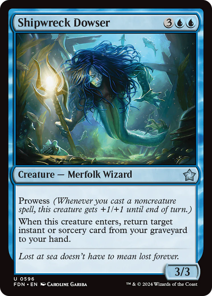 Shipwreck Dowser (FDN-596) - Foundations [Uncommon]