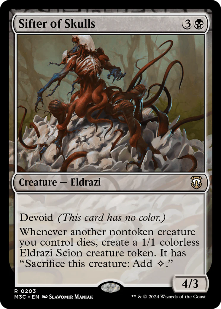 Sifter of Skulls (M3C-203) - Modern Horizons 3 Commander Foil [Rare]