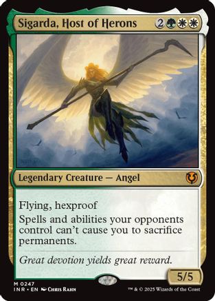 Sigarda, Host of Herons (INR-247) - Innistrad Remastered [Mythic]