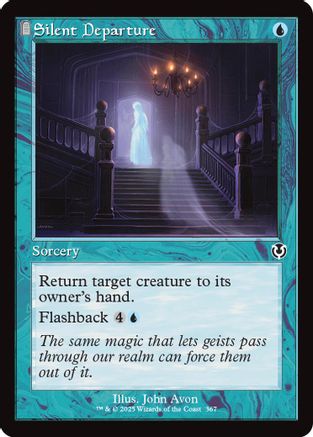 Silent Departure (Retro Frame) (INR-367) - Innistrad Remastered Foil [Common]