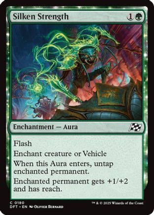 Silken Strength (DFT-180) - Aetherdrift [Common]